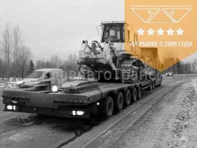 Транспортировка бульдозера
